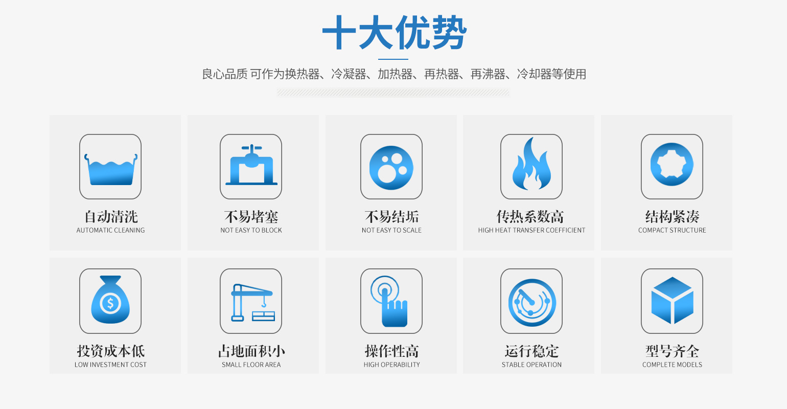 換熱器優勢